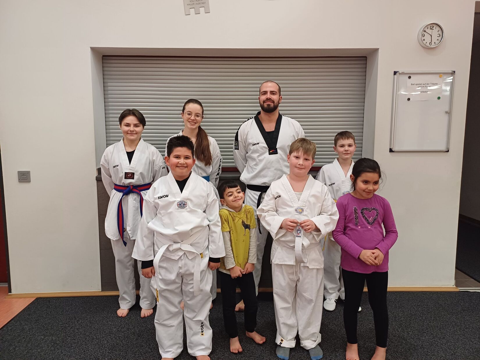 Taekwondo Gruppenfoto